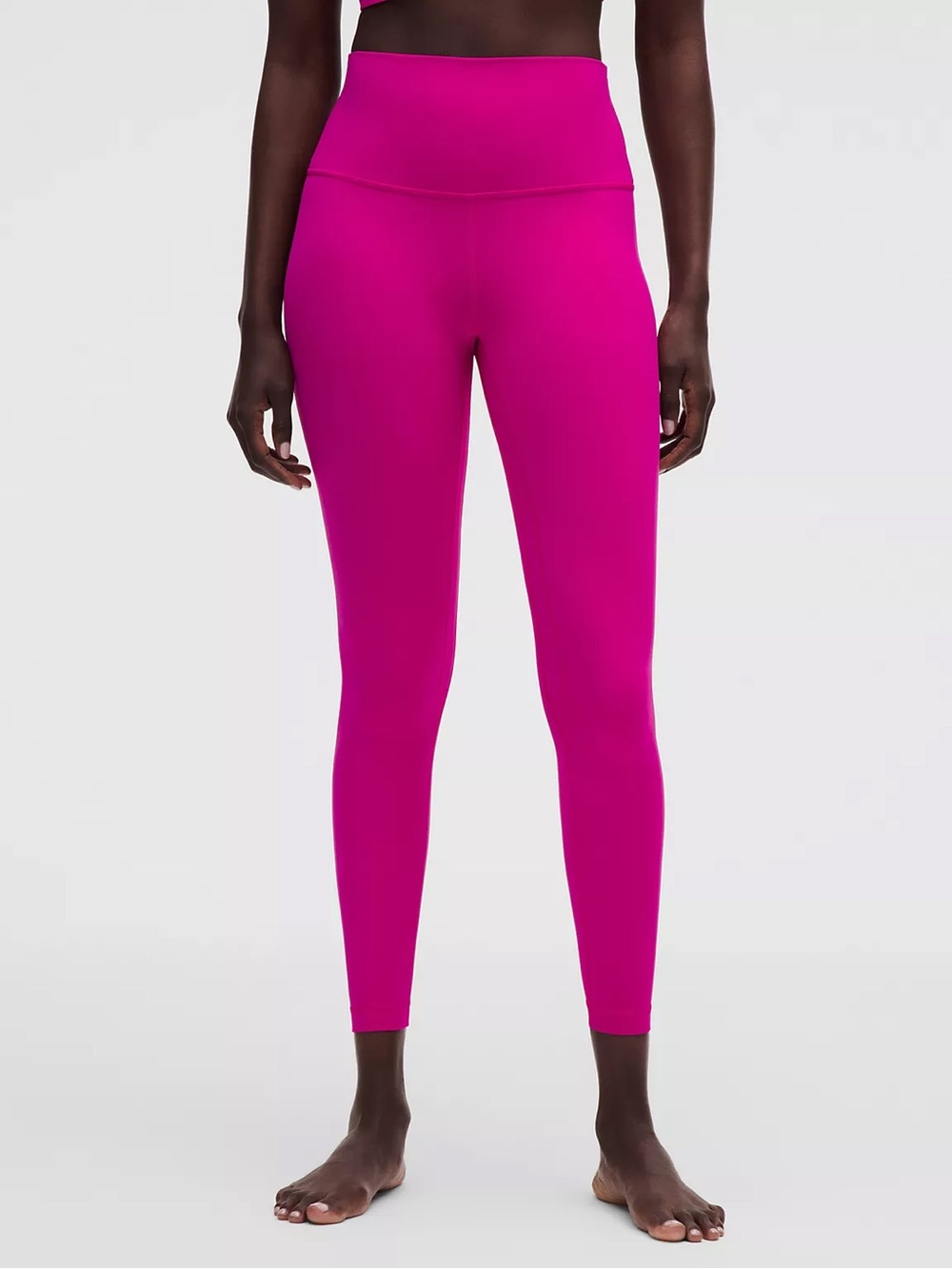 High-Rise Fuchsia Active Leggings